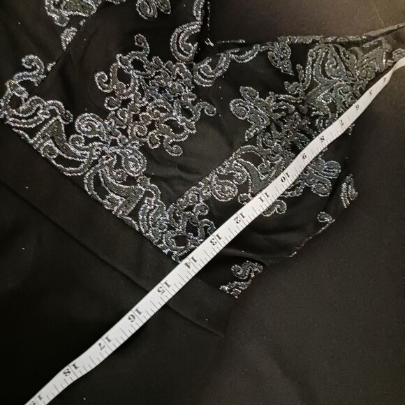 NEW Speechless Juniors Glitter High-Low Cut-out Party Dress Size 3 Black/Grey - Picture 15 of 16